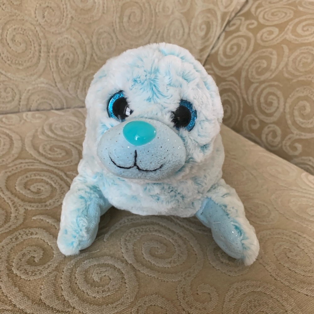 Ripley’s Aquariums Blue Baby Seal Plush 14”